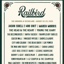 Jason Isbell & The 400 Unit and Maren Morris to Headline 2020 Railbird Festival