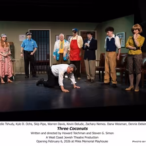 Review: THREE COCONUTS World Premiere Comedy at Miles Memorial Playhouse