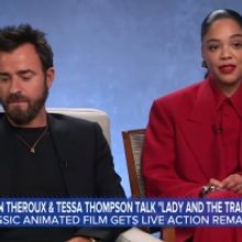 VIDEO: Justin Theroux & Tessa Thompson Talk LADY AND THE TRAMP on GOOD MORNING AMERIC
