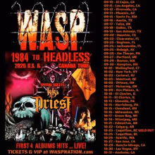 W.A.S.P. and KK's Priest Launch 42-Date North American Tour