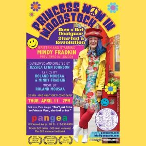 Mindy Fradkin aka Princess Wow to Bring One-Woman Show to PangeaNYC