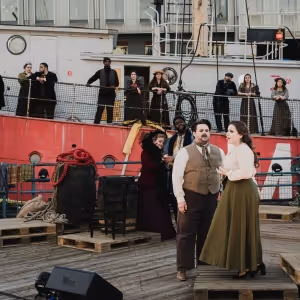 Review: On Site Opera's TABARRO Brings Noir Puccini to New York's South Street…