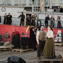 Review: On Site Opera's TABARRO Brings Noir Puccini to New York's South Street Seapor
