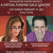 Valentine Theater Celebrates 125th Anniversary Gala Live With Seth Rudetsky and Ana G