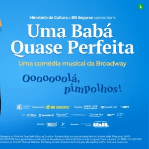 Fun and Delightful Musical UMA BABÁ QUASE PERFEITA (Mrs. Doubtfire) Opens in São…