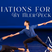 Video: ABT Studio Company Performs VARIATIONS FOR THREE at The Joyce Theater
