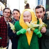 Photos & Video: The Company of SHUCKED Takes Over Times Square Video
