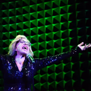 Review: Acidic, Acerbic Jackie Hoffman Gets Blunt In IT'S OVER. WHO HAS WEED? at…