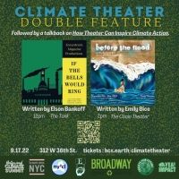 Two New Plays Kick Off Climate Week NYC