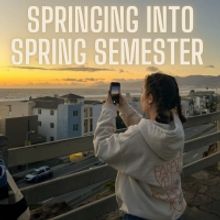 Student Blog: Springing Into Spring Semester