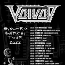 VOIVOD Announces North American Tour Dates for June