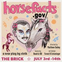 Sleth to Present New Play HORSEFACTS.GOV at The Brick Theater
