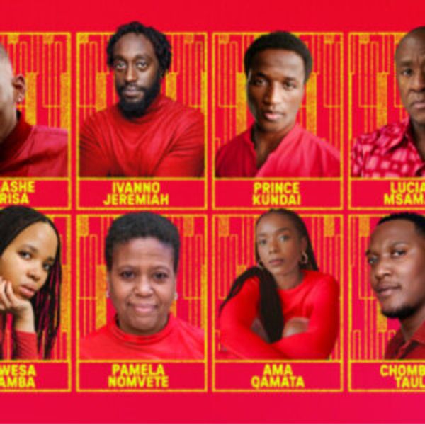 Full Cast Set For THE AFRONAUTS at Royal Court Photo