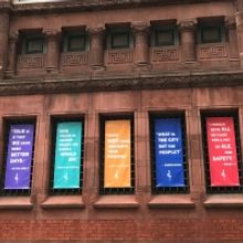 Chesapeake Shakespeare Updates Facade With Inspiring Quotes to Connect With Neighbors