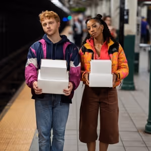 How Christiani Pitts & Sam Tutty Are Carrying a Show (and a Cake) to Broadway
