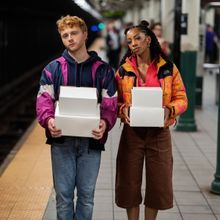 How Christiani Pitts & Sam Tutty Are Carrying a Show (and a Cake) to Broadway