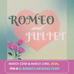 Tier5 Will Present ROMEO & JULIET at El Barrio's ArtSpace This March