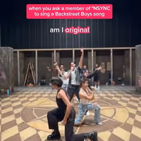 Video: *NSYNC's Joey Fatone Sings Backstreet Boys at & JULIET National Tour… Video