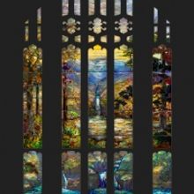 Art Institute Of Chicago's Tiffany Stained Glass Window On View May 27
