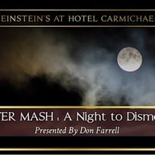 MONSTER MASH – A NIGHT TO DISMEMBER To Haunt Feinstein’s At Hotel Carmichael