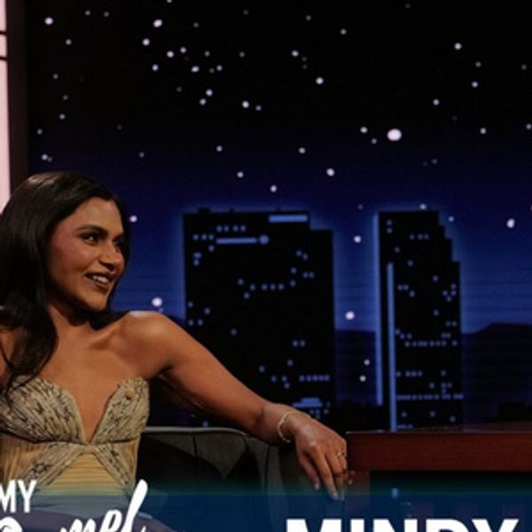 Mindy Kaling Talks NOT SUITABLE FOR WORK, SHARK TANK & THE OFFICE on KIMMEL Photo