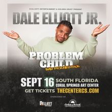 Comedian Dale Elliott to Perform at Coral Springs Center for the Arts in September