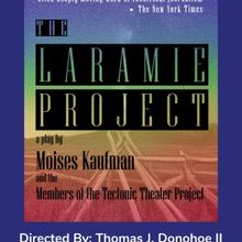 THE LARAMIE PROJECT Opens Next Week At Studio Playhouse
