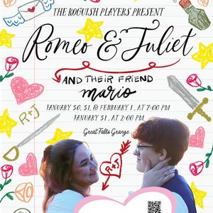 The Roguish Players to Present New Comedy ROMEO & JULIET & THEIR FRIEND MARIO