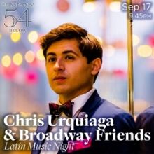 Chris Urquiaga Presents Latin Music Night At Feinstein's/54 Below With Gabi Campo…