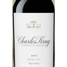 CHARLES KRUG 2022 Napa Valley Merlot-A Delightful Spring Sip