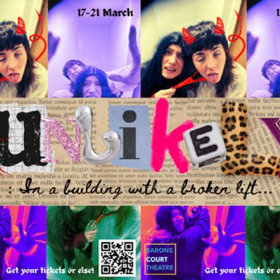 UNLIKELY: IN A BUILDING WITH A BROKEN LIFT To Return At Barons Court Theatre