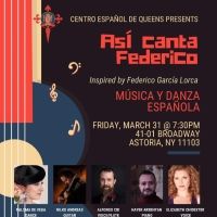 ASÍ CANTA FEDERICO Announced At Centro Español de Queens This March