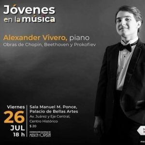 Con Obras De Chopin, Beethoven Y Prokófiev, El Pianista Alexander Vivero Ofrece…
