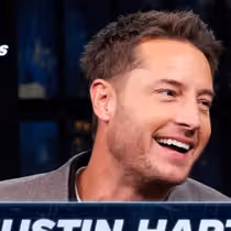 Justin Hartley Explains Why He and Sterling K. Brown Smelled Like Pee