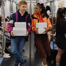 TWO STRANGERS (CARRY A CAKE ACROSS NEW YORK) to Celebrate Community Night