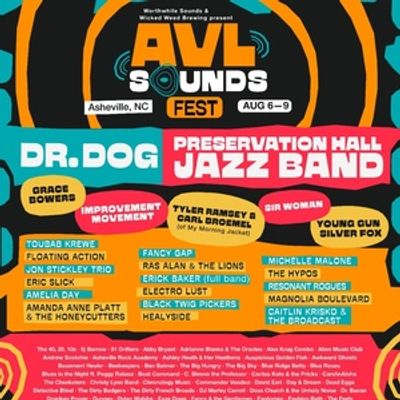 DR. DOG and PRESERVATION HALL JAZZ BAND to Headline AVL Sounds Fest
