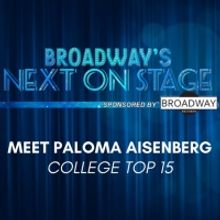 Meet the Next on Stage Top 15 Contestants - Paloma Aisenberg