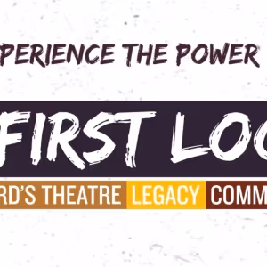 THE FORD'S THEATRE LEGACY COMMISSIONS: A FIRST LOOK to Take Place in January