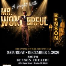 A NIGHT WITH MR. WONDERFUL to Play Omaha's Benson Theatre