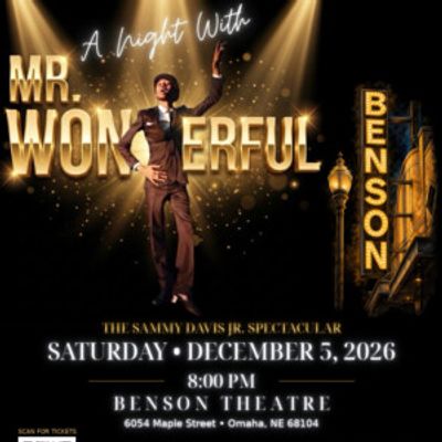 A NIGHT WITH MR. WONDERFUL to Play Omaha's Benson Theatre