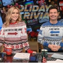 LIVE WITH KELLY & RYAN Announces Special Holiday Festivities