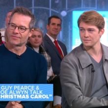 VIDEO: Watch Guy Pearce and Joe Alwyn Talk About A CHRISTMAS CAROL on GOOD MORNING AM