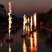 Fire Shows Return To Scottsdale Waterfront For Canal Convergence 2021