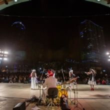 The Milestone 10th Annual Violectric Holiday Show Rocks Lake Eola Park in December