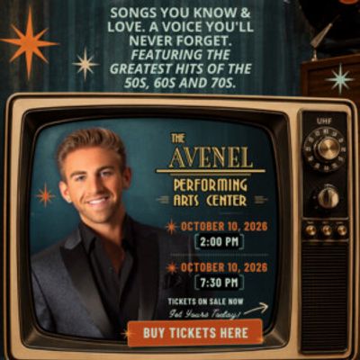 Chris Ruggiero Returns To The Avenel Performing Arts Center