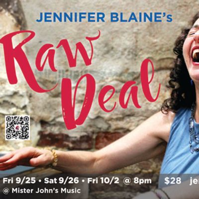 Jennifer Blaine to Mark 30 Years at Philly Fringe With RAW DEAL