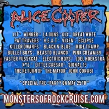 Monsters of Rock Cruise Announces Music Festival in 2021