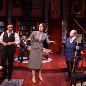 VIDEO: Watch a Scene from Ken Ludwig's THE GAME'S AFOOT: HOLMES FOR THE HOLIDAYS at…