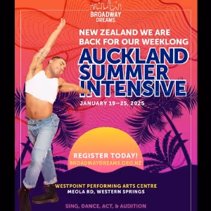 Broadway Casting Director Brings Broadway Stars To Auckland Summer Training Programme