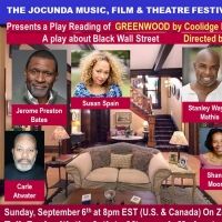 Jerome Bates and Stanley Wayne Mathis to Star in Virtual Play Reading Of GREENWOOD…